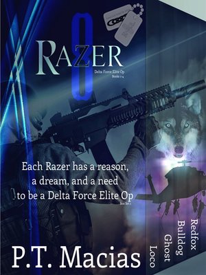 cover image of Razer 8--Delta Force Elite Op Box Set 1 (1-4 Books) Each Razer has a reason, a dream, and a need to be a Delta Force Elite Op